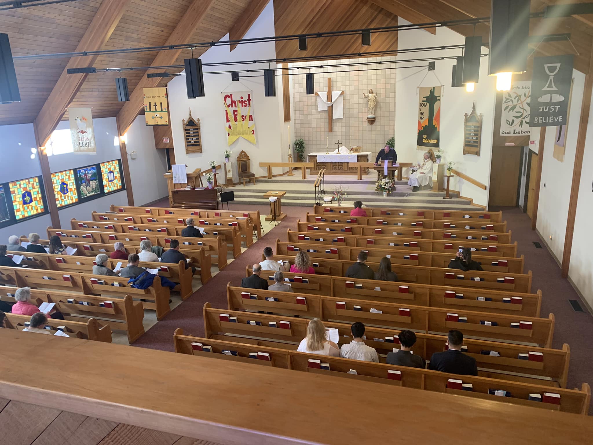 St. John's Church interior — sanctuary